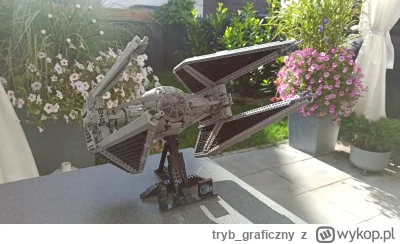 tryb_graficzny - Po kilku tygodniach w końcu udało mi się złożyć Tie interceptor z #a...