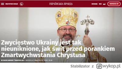 Stabilizator - Zwycięstwo Ukrainy jest nieuniknione!

#ukraina #wojna #rosja #religia...