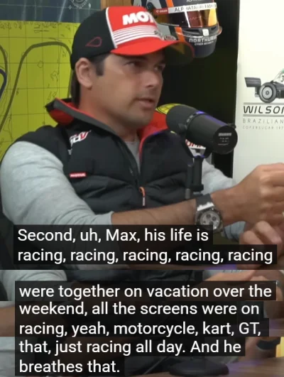 QRQ - #f1 wspomnienia Piqueta wakacji z Maxem