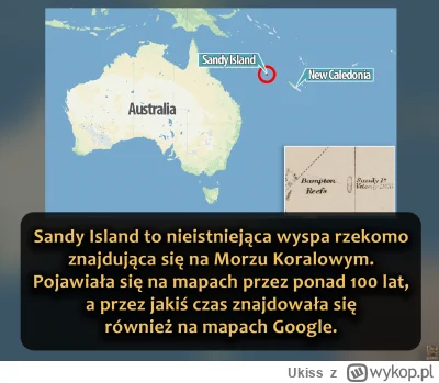 Ukiss - Znana też jako Île de Sable, po raz pierwszy pojawiła się na mapach w XIX wie...