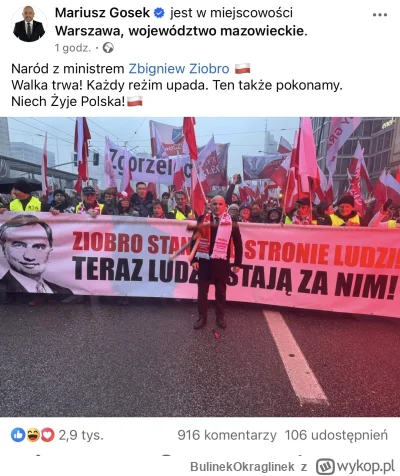 BulinekOkraglinek - Fajny ten #marszniepodleglosci taki nie polityczny xD