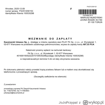 JoJoPrzypal - @Popiesz3721: