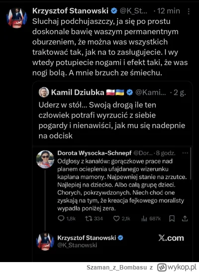 SzamanzBombasu - Stanoski dymi dalej

#polityka