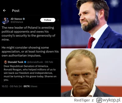 RedTiger - Tusk, razem z Sikorskim powinni się smażyć w piekle za to, co zrobili Pols...