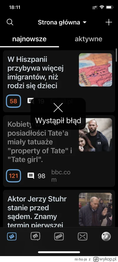 ni-hu-ja - Wy tak ma serio? Wielka rewolucja, a Wasza oficjalna aplikacja nie działa,...