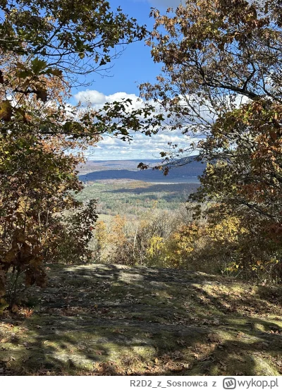 R2D2zSosnowca - @R2D2zSosnowca 600 m wyżej Mt Prospect i widok na dolinę