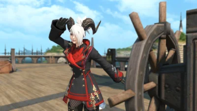 ramenowy_kotek - Ogarnęłam sobie mundurek od Hugo Bossa. #ffxiv #anime