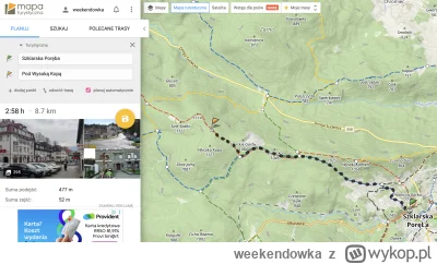 weekendowka - @Blew: Ze Szklarskiej Poręby jest ok. 9 km - tutaj link do Mapy Turysty...