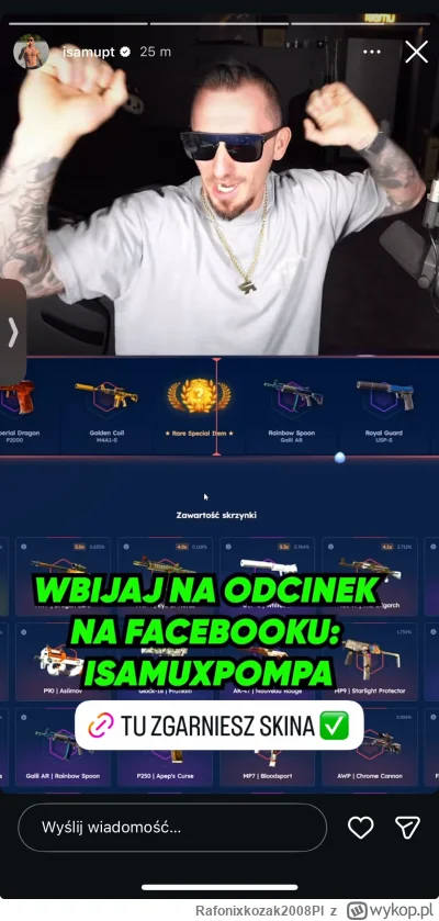 Rafonixkozak2008Pl - Hahahahaha na Facebooka tera ten syf nagrywa XD #primemma