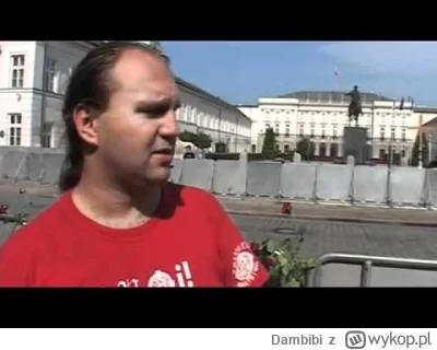 Dambibi - Pattzcie co znalazłem, Czeczet dla wyborczej, relacja z obrony krzyża pod b...