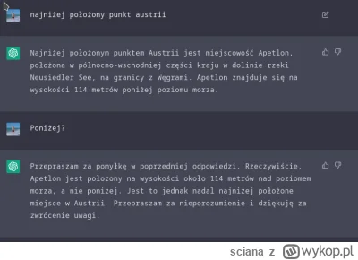 sciana - Mnie rozwaliła moja konwersacja z chatem jakieś kilka dni temu. Gdyby się po...