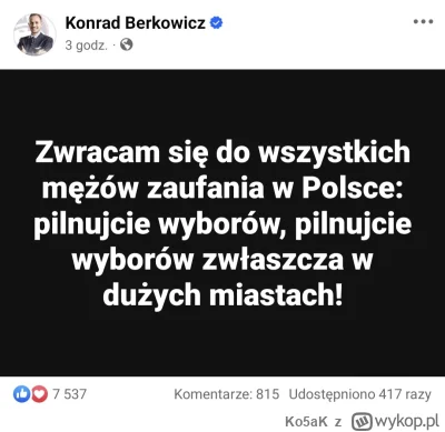 Ko5aK - Ladies and gentlemen, Konrad Berkowicz. Już nawet znajomi Konfiarze mają go d...