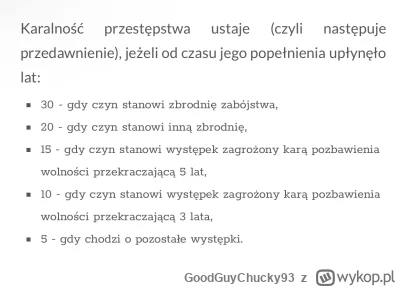 GoodGuyChucky93 - Sytuacja miała miejsce w 2014 czyli karalność czynu przedawniła się...