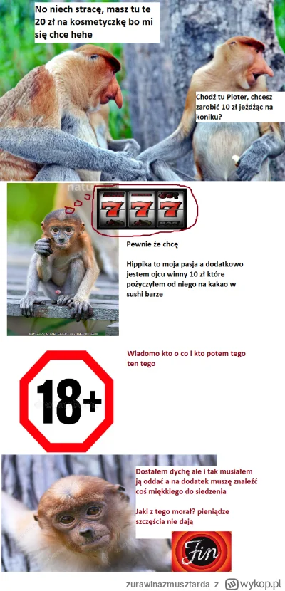 zurawinazmusztarda - co to za rodzina jak matka z syna zysku ni ma

#konkursnanajbard...