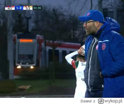 Dawul - Tramwaj już wjeżdża na pętlę i Mareczek za 15 minut melduje się na Ł3.
#mecz