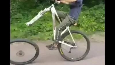 noipmezc - znuw mialem sen ze jezdzilem na rowerze na jednym kole. co ciekawe to nie ...