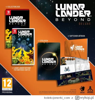 kolekcjonerki_com - Specjalne wydanie Lunar Lander Beyond Deluxe na Nintendo Switch m...