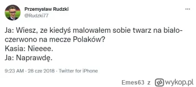 Emes63 - Rudzki to ten ziomek z klasy z ktorym trzymacie sie tylko dlatego, ze najbar...