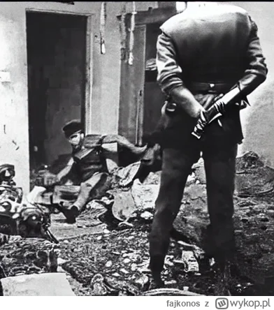 fajkonos - Scena przedstawia ostatnie chwile polskiego chlopa Jacka z Drawska po post...