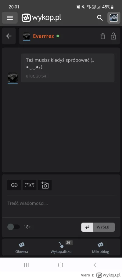 viero - @Evarrrez: we wpisie pisałeś że obciagasz swojemu chłopowi (wpis oryginalny u...