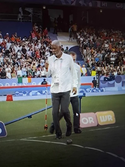 jobzpaticzku2 - #paryz2024 ale miło że do sędziowania pchnięcia kulą wzięli Morgana F...