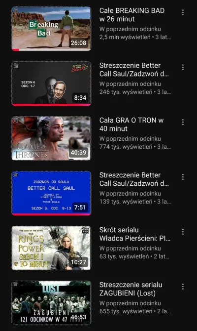 PotwornyKogut - @solejukowski jest taki fajny kanał na youtube, streszczenia seriali,...