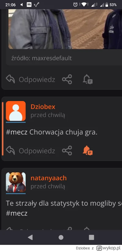 Dziobex - #mecz K---a przepraszam