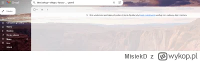 MisiekD - Siema, jest jakiś sposób na filtrowanie wiadomości w Gmail przy użyciu jaki...