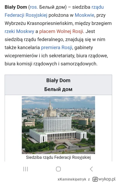 xKaminskipatryk - @MiedzygalaktycznyMors: xDDD Chyba tego białego domu: