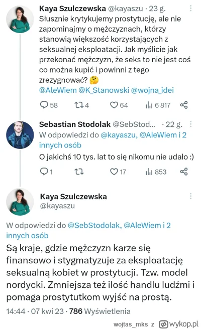 wojtas_mks - Co sądzicie o kolejnym wątku narzucanym przez lewicę: prostytutki muszą ...