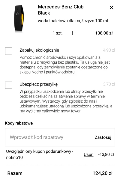 anoysath - Uszkodzone opakowanie zawartość 100% - Ponad 5 sztuk

https://www.notino.p...