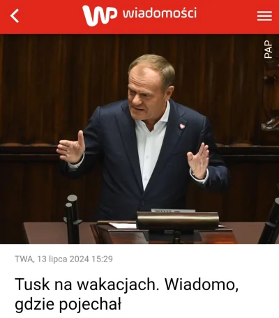 KarolaG17 - 7 miesięcy rządu a ten oficjalnie na drugich już wakacjach xD 
Kiedy zrob...