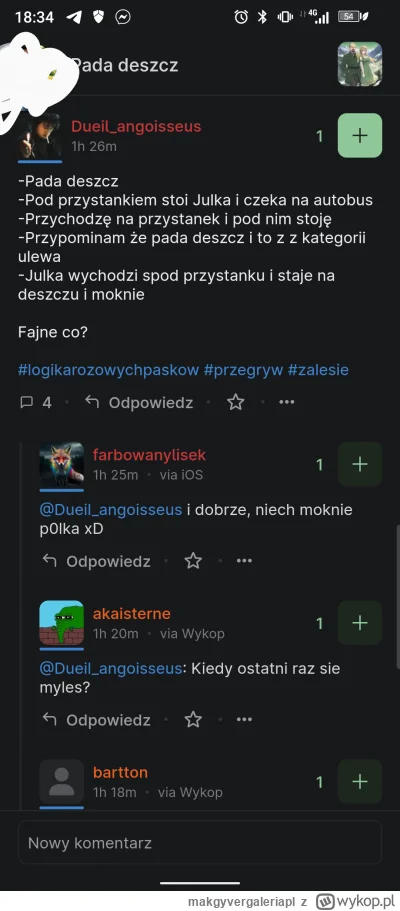 makgyvergaleriapl - @Linnior88 Nie poddawaj się. Niektórzy mają dużo gorzej. Np. tu k...