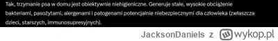 JacksonDaniels - Daily reminder, że #psiarze to brudasy i są na bakier z higieną.