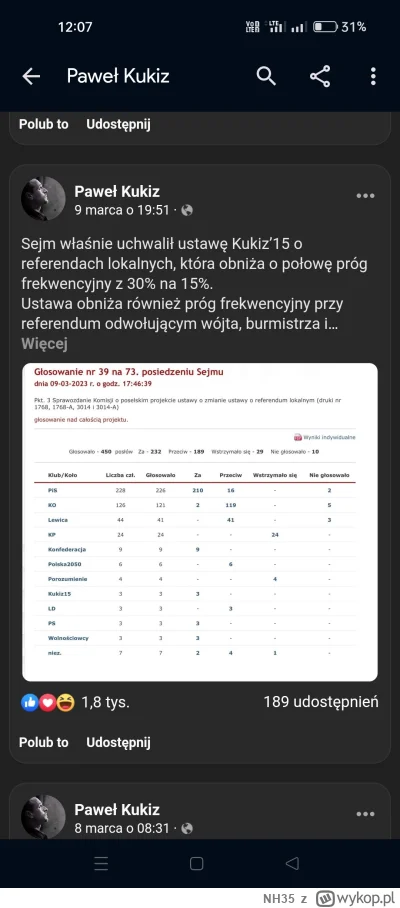 NH35 - Paweł #kukiz jest aż takim zwolennikiem demokracji bezpośredniej i dialogu z w...