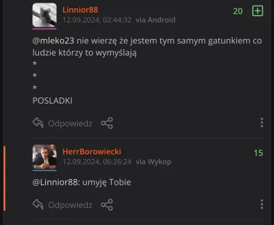 HerrBorowiecki - >Panie ja z panem żadnej interakcji nie miała

@Linnior88: 

Prawie ...