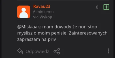 Misiaaak - @Pracujezdalniechyba dodam, że @Ravau23 ma zapędy homoseksualne