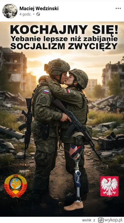 wshk - @noname3004 alle podmienił nogę na protezę.