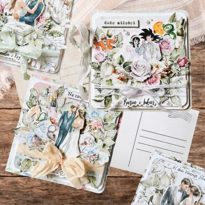 cytmirka - Witam i przedstawiam kilka moich ślubnych propozycji. Czy kartki wyglądają...