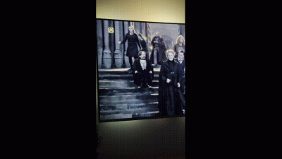 Gavran - I ten Slughorn z małpk... łykiem Felixa w tle xD

#harrypotter