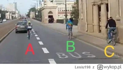 Lesiu198 - #pytanie #rower
Ewentualnie która opcja powinna być dozwolona prawnie