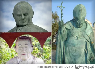 BlogoslawionyTwarozyc - Zastanawiam się kto z wielkich obrońców pomnika #papiez #janp...