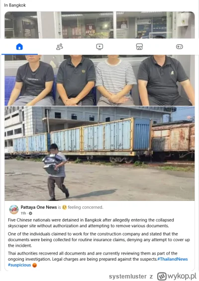 systemluster - @text: Chińczyk uciekający z dokumentacją budowy ( ͡° ͜ʖ ͡°)