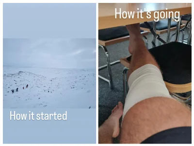 zbyl2 - Kto wydał kilkanaście tysięcy żeby lecieć pobiegać na Grenlandii bo widział f...