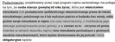 Wielka-Polska-Betonowa - Niby ma to polegać na tym, że senior oddaje swoje mieszkanie...