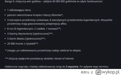 Altru - #diablo4

Mam zabić 40 milionów goblinów? Czy oni są normalni?