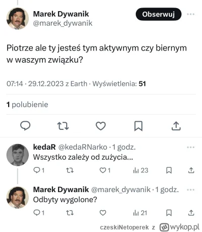czeskiNetoperek - Jak myślicie, czy Marek jest tym gejem z LGBT, co to się wiecznie s...