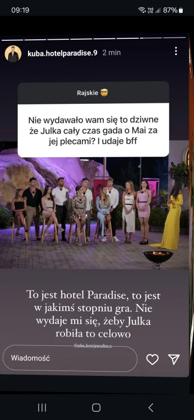 bartek_24 - #hotelparadise 
Czyli robiła to przez przypadek?
Jakim debilem trzeba być...