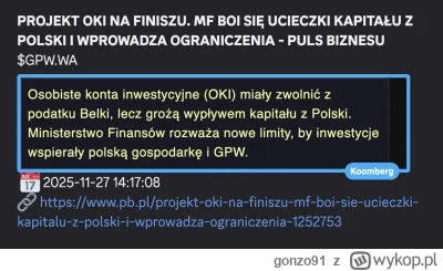 gonzo91 - #gielda 
OKI oficjalnie ograniczone do GPW. Szykuje się gigapompa.