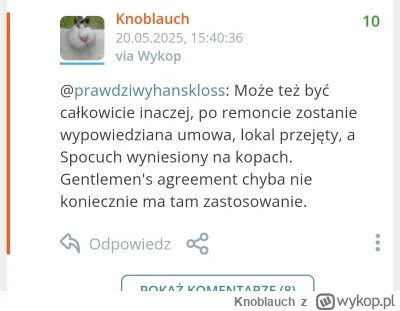 Knoblauch - #raportzpanstwasrodka 
Tak trochę się sprawdziło